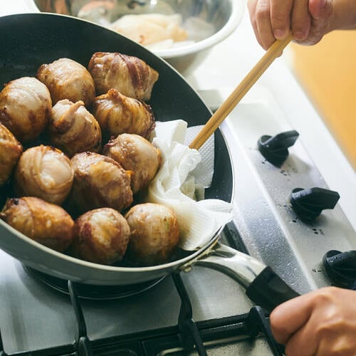 焼く
