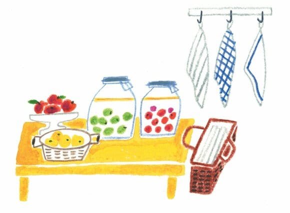 インテリアは実用品で代用し汚れをためない