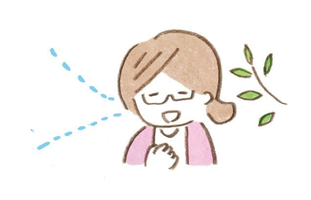 イラスト眼鏡女子