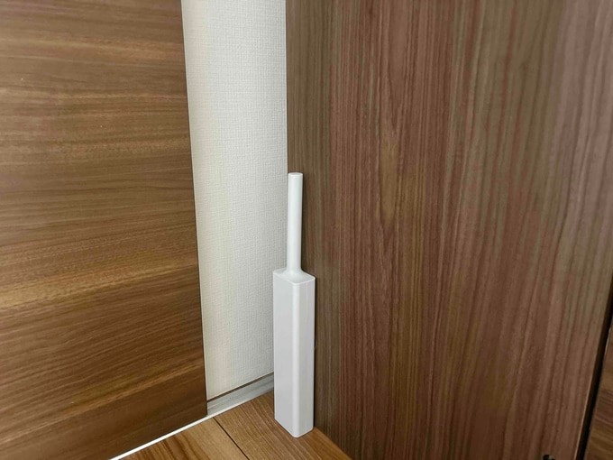 商品の引きの写真。見た目がシンプルでスタイリッシュ