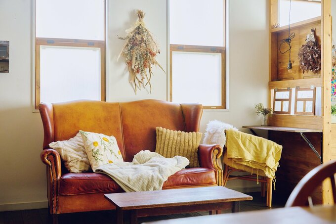 おしゃれなソファとインテリア