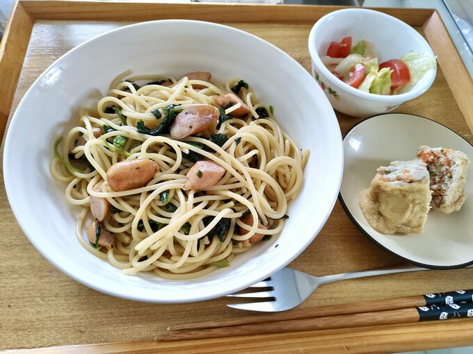 バターしょうゆパスタ