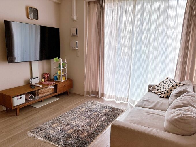 ものの住所をゆるく決めて「片付けやすい」リビングに