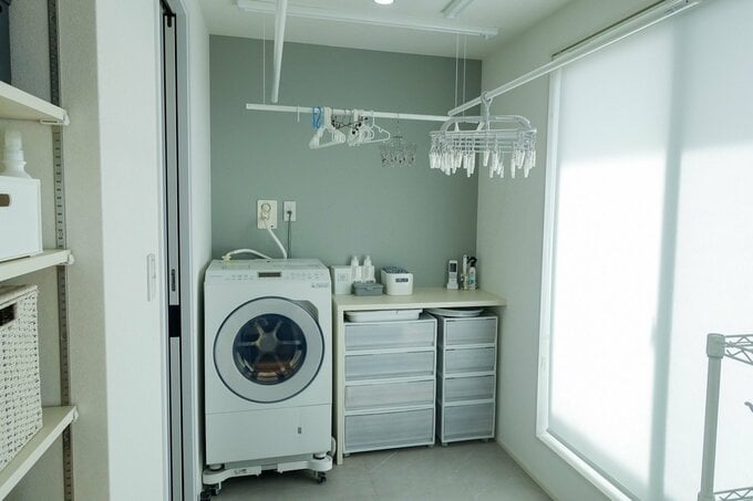 ランドリールームの全体