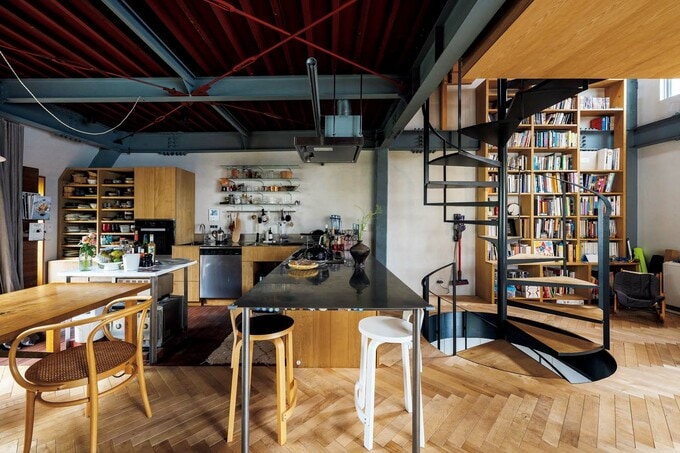 4階は広々としたLDK