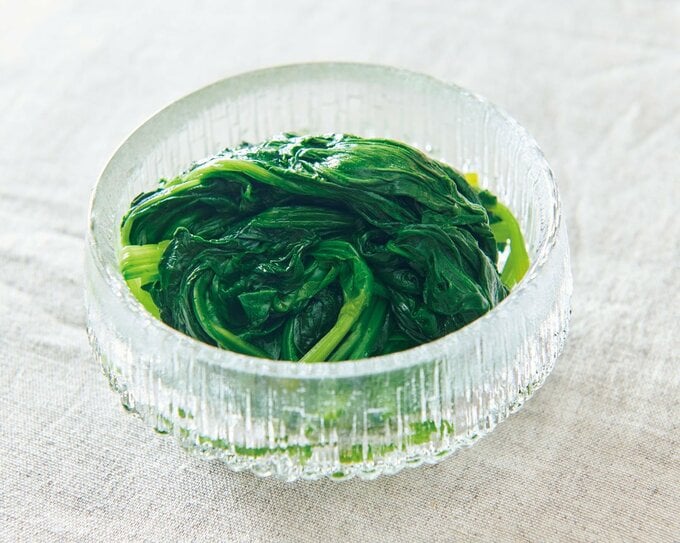 ホウレンソウのおひたし