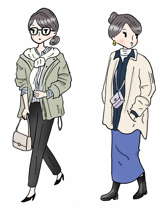 コーデイラスト