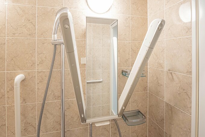 アームが可動式