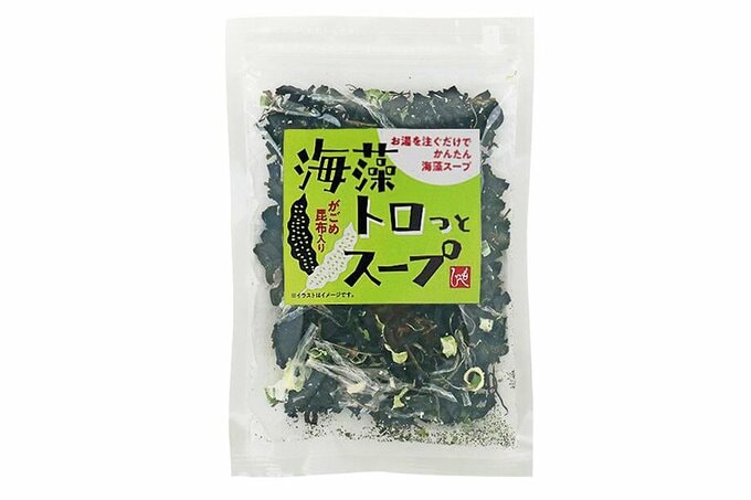 もへじ　海藻トロっとスープ