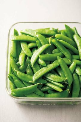 旬のスナップえんどうをおいしく食べる方法。お弁当にも簡単副菜にも
