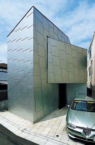 ガルバリウム鋼板の外壁