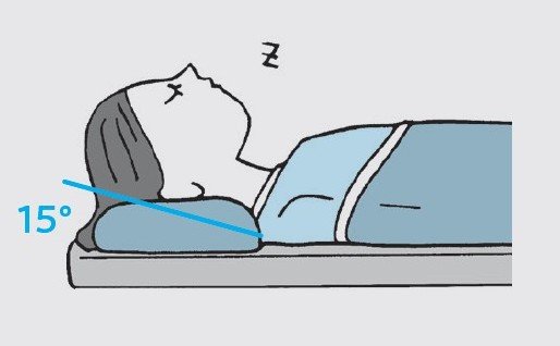 枕の高さを変える