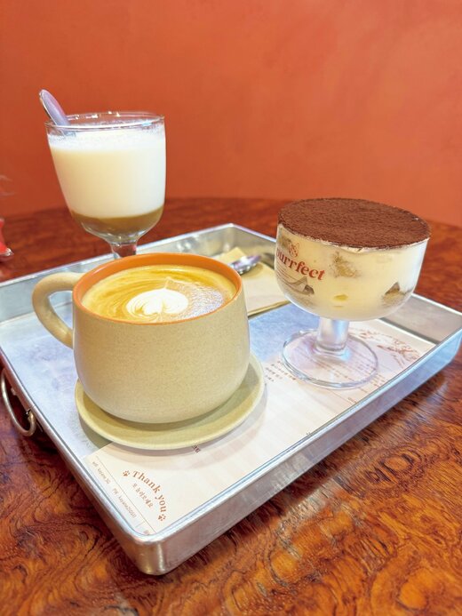 韓国のカフェスイーツ