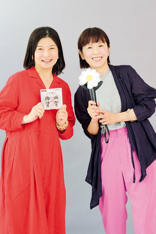 後藤由紀子さんとワタナベマキさん