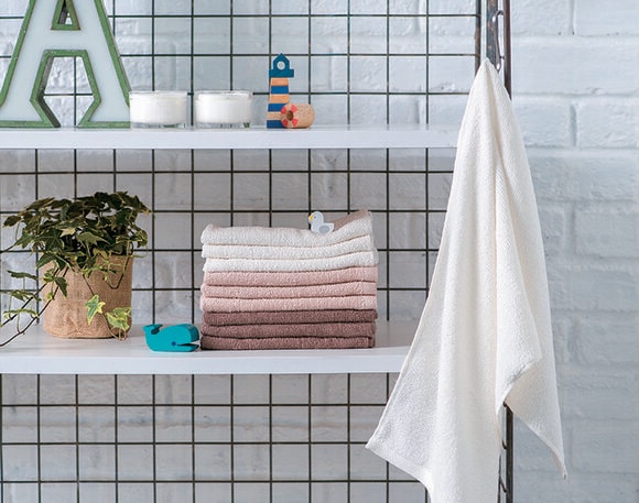 超薄手フェイスタオル