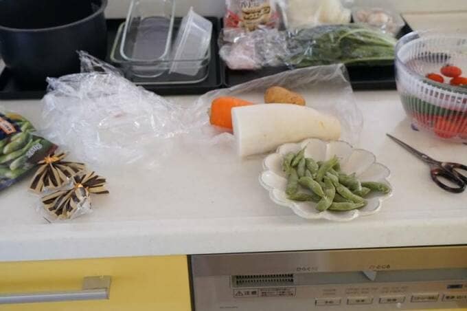 カットした野菜など