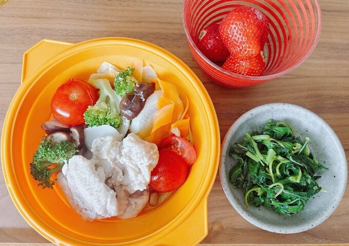 写真:ESSE野菜蒸し