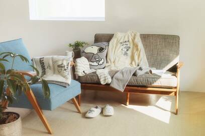 ユニクロでおうちの冬支度。“PEANUTS”コラボが激カワなんです