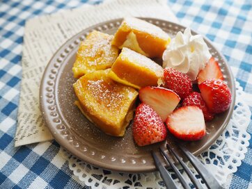 無印「不揃いバウム」でつくるフレンチトースト。簡単なのに超絶おいしい