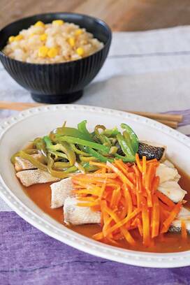 電子レンジで 揚げない南蛮漬け。蒸すからふっくら、味もしみる