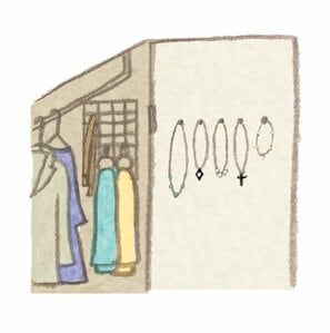 小物やアクセサリーなどこまごましたものはどうしまえばいいの？