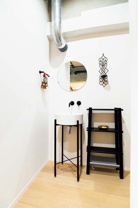 ゲスト用の洗面室