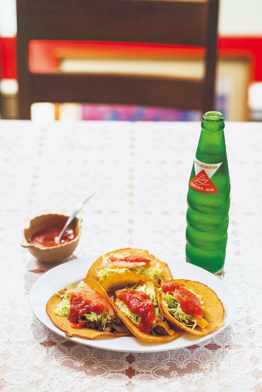 メキシコのタコス