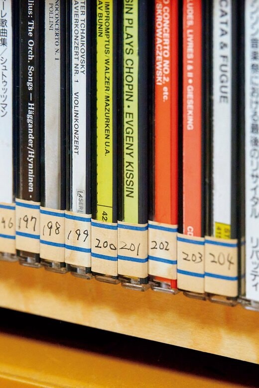 並んだCD
