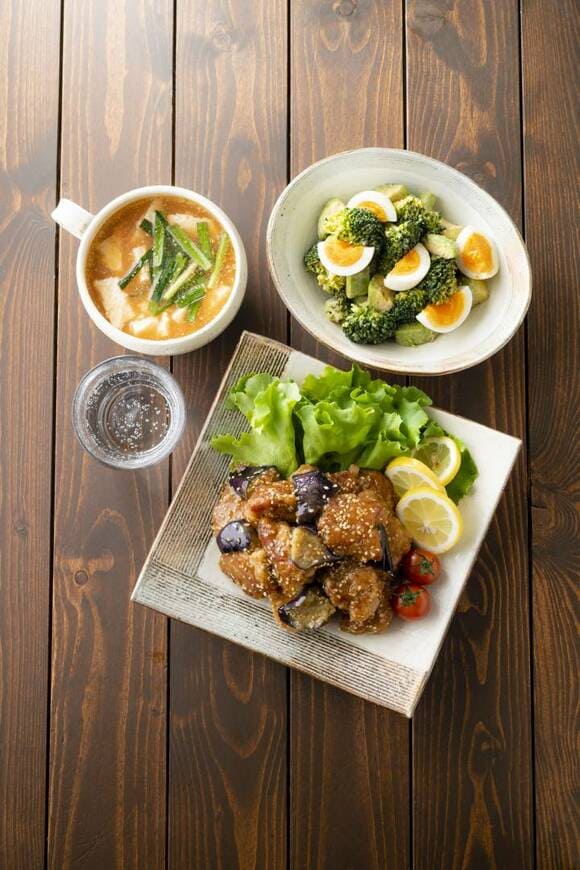 味のバランスを考えた献立