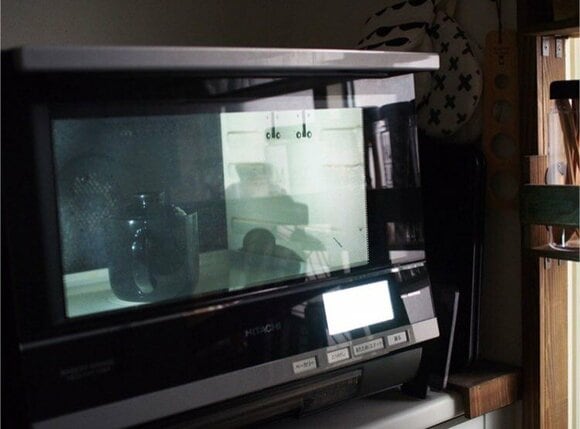 電子レンジで加熱