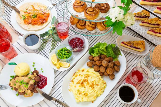 たくさんの料理