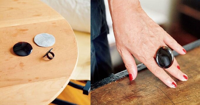 べっ甲製のアクセサリー