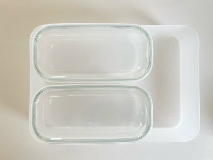 長方形タイプの保存容器