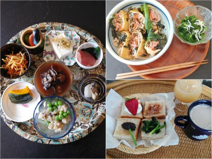 お蕎麦稲荷など