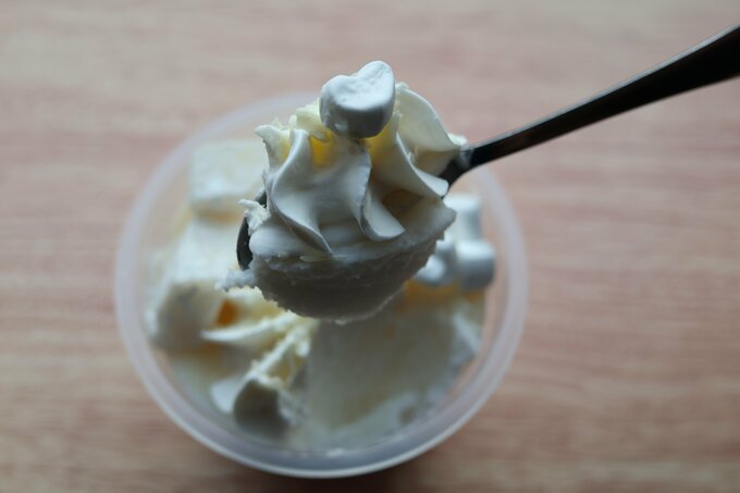 ホワイトチョコ大好きな真っ白な白くま中身