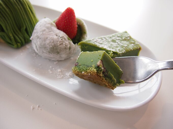 抹茶ガトーショコラ