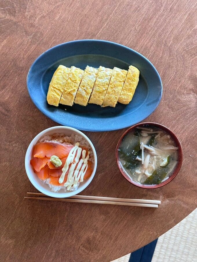 かさもさんのある日の献立