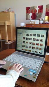 事前に期限とかける時間を決めて、写真をセレクト