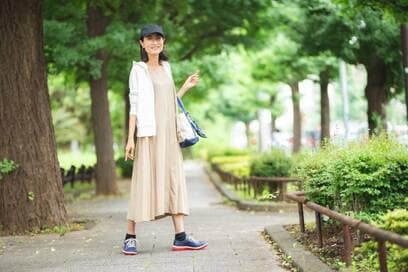 靴の悩みを解決！軽くておしゃれなウォーキングシューズをお試し