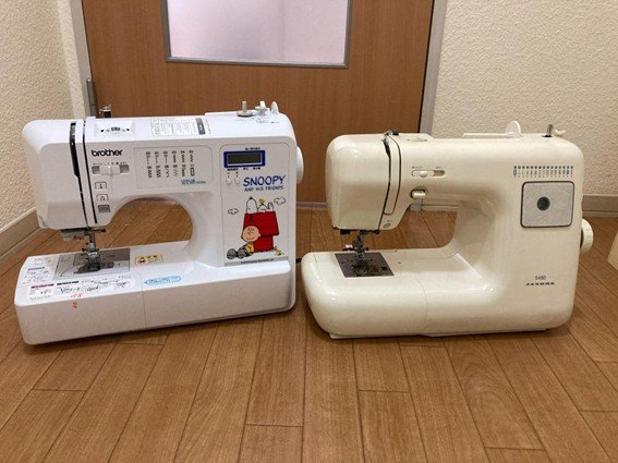 2台のミシン