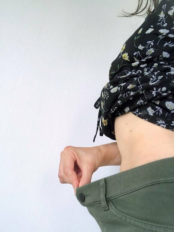 パンツにゆとりができました