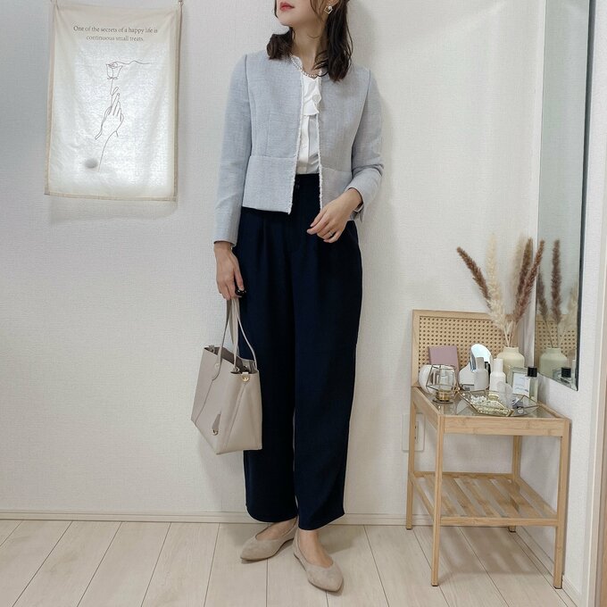 手持ちのジャケットと合わせて