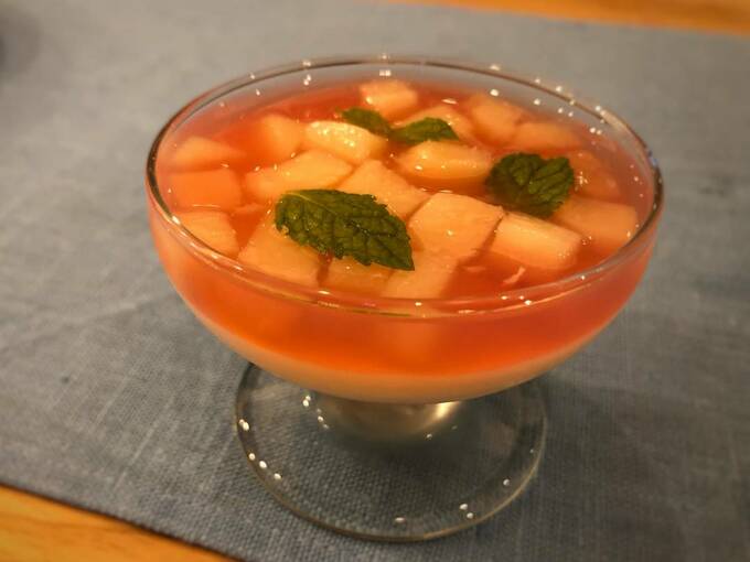 ヨーグルトパンナコッタ