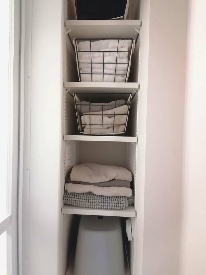 タオル類の置き場所