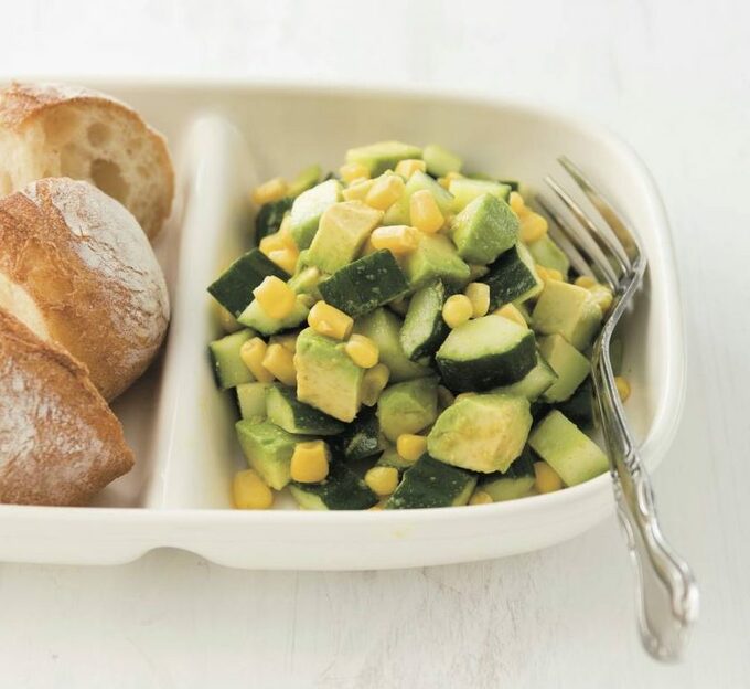 食材ごとに分けて盛って印象を変える