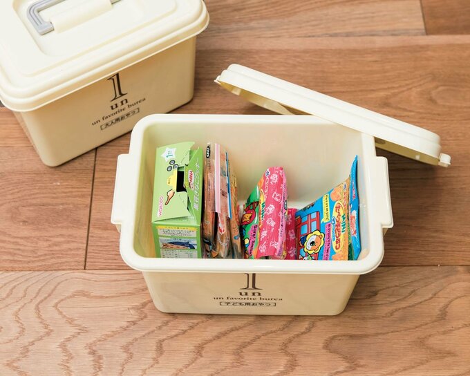 ボックスに入れて保管