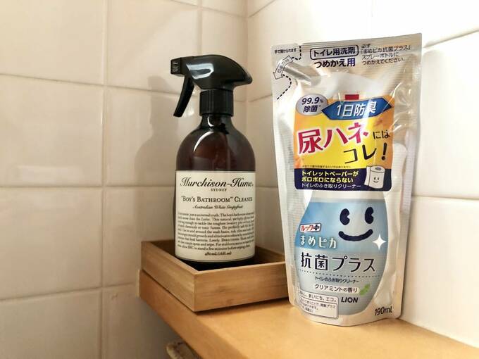 スプレーとつめかえ袋