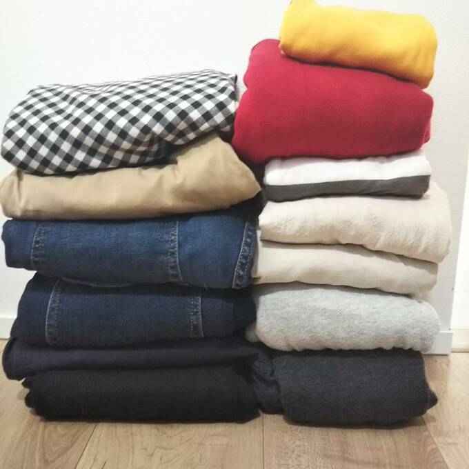 診断後の服の整理
