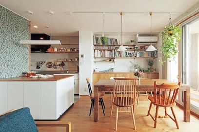 【マンションリノベ事例】88㎡に4つの個室。大人5人が快適に暮らせるよう収納もたっぷり！