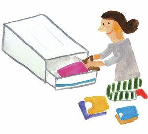 収納ケースやカラーボックス